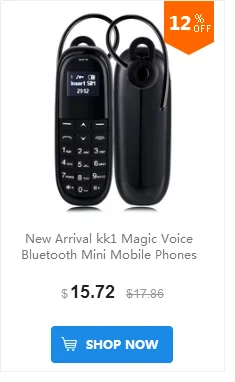Aeku M8 Мини карта телефон громкой связи Bluetooth Сообщение цветной экран Низкое излучение Дети Карманный мобильный телефон