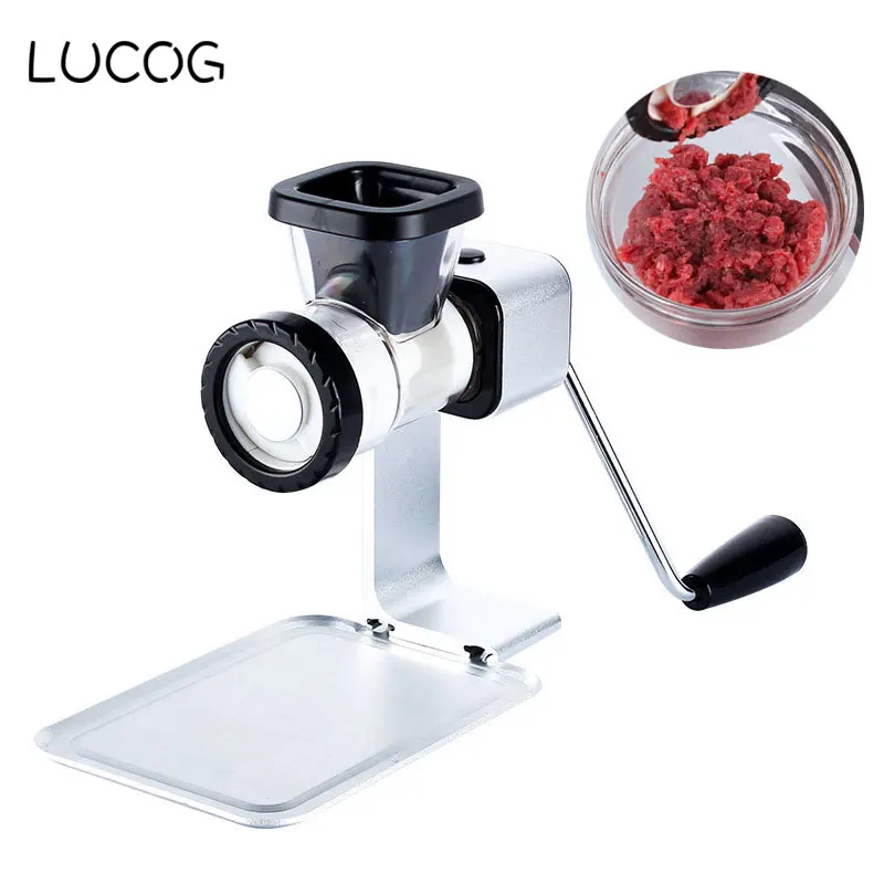 LUCOG Multifunction Meat Grinder Household Mincer with Stainless Blade