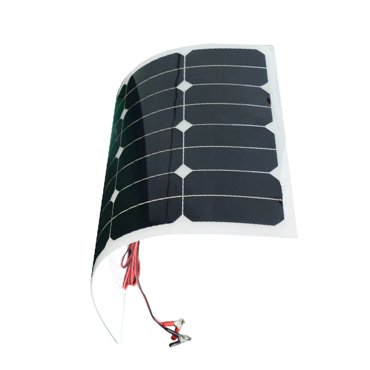 Flexible 30W Portable Solar panel Solar Car Battery Charger PowerBank for Motorcycle Boat painel solar panels placa solar 19.4V