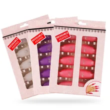 Многоразовые Пластик Дизайн ногтей Soak Off Кепки Клип Маникюр УФ-гель для снятия лака Обёрточная бумага инструмент Уход за ногтями детей 500 шт./лот