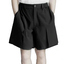 Новая мужская одежда, модные двухслойные шорты для активного отдыха, свободные костюмы больших размеров 27-44