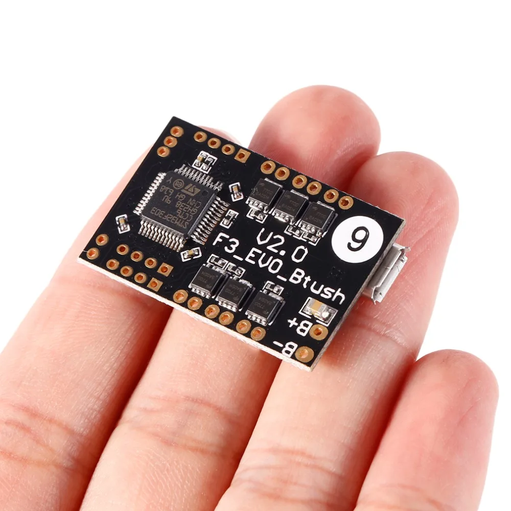 SP F3 EVO V2.0 Brush Flight Control board for small 90mm 120mm 125mm FPV Micro RC better than 32-bit Scisky