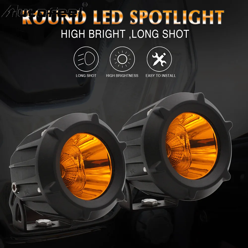 Autofeel Spotlight/Flood Spot Light 25W 6000K Led Driving Car Light