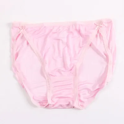 SILK women Sexy PANTIES 100% Natural silk hipster Beriefs Seamless Women Sexy underwear lingerie culotte PINK