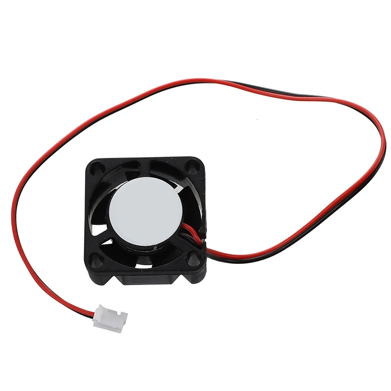 

25mm x 10mm 2 pines cc 12V 0.05A negro plástico Mini ventilador de refrigeración