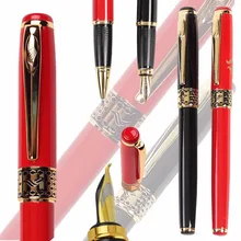 24 шт./лот изогнутые перо/прямые Перьевая ручки или Ручка-роллер 2 цвета на выбор Baoer 68