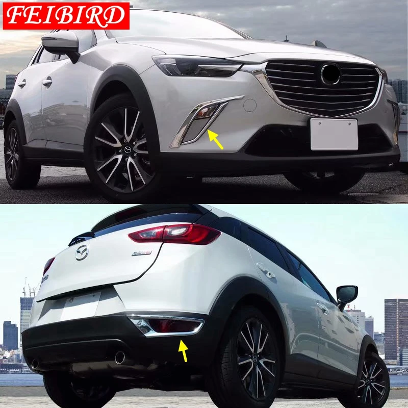 Передняя и задняя противотуманная фара для Mazda CX 3 CX3 2015 2018 осветительная лента век