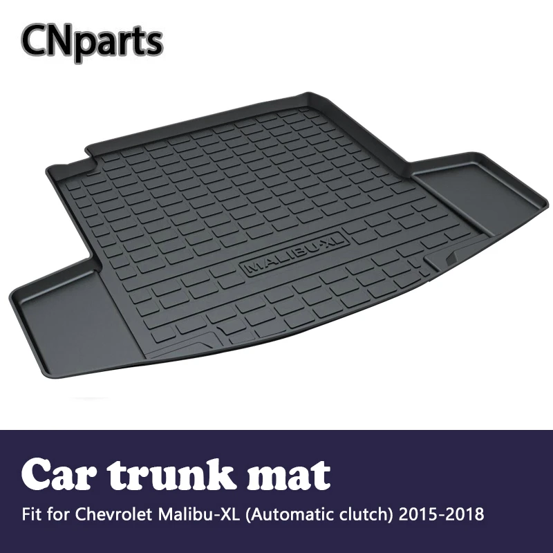 

CNparts 1Set Car Cargo Liner rear trunk mat For Chevrolet Malibu XL (Automatic clutch) 2015 2016 2017 2018 Boot Tray Accessories