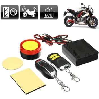 

Motorcycle Bike Anti-theft Security Alarm System Remote Control Shock Sensor 12V