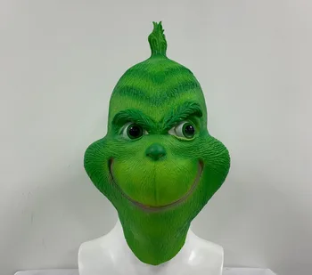 

The Grinch mask Halloween Christmas high grade latex masks