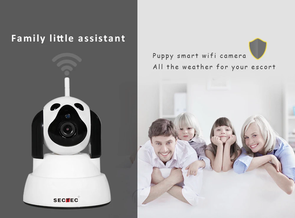 HD WiFi IP Camera Smart Dog 720P Home Security Wireless Caemra10