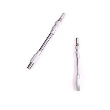 

6.3MM Flex Flexible Bendable Extended Extension Magnetic Screwdriver Bit Tip Holder Hex Universal Connecting Rod Power Drills
