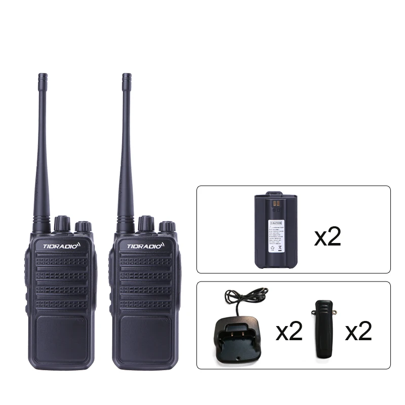 2 шт. TID TD Q2 двухканальные рации двухстороннее радио UHF 400 480 МГц 5 Вт 16CH CB