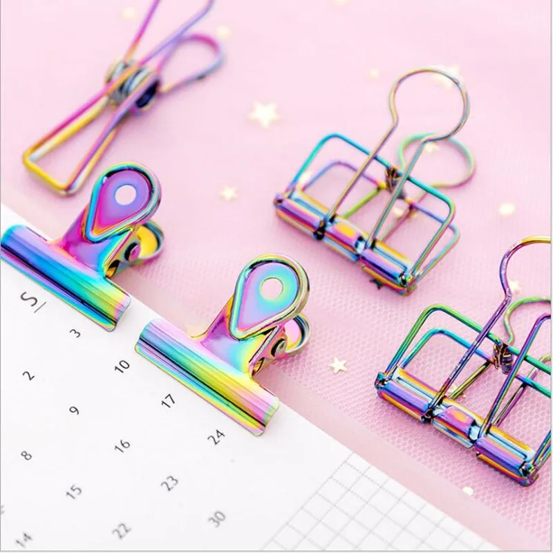 Новинка 2019 красочный полый креативный лазерный ласточкин хвост металлическое