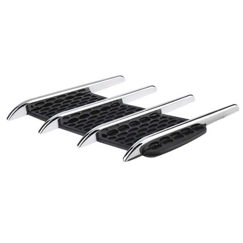 

2pcs Car Styling Hood Side Flow Vent Fender car shark gills Sticker for Lada kalina granta priora niva largus samara Accessories