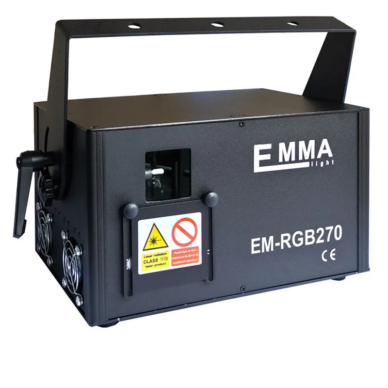 DMX 5 watt RGB laser projector ILDA 5w rgb light 1500mw full color lighting for dj disco club bands | Освещение