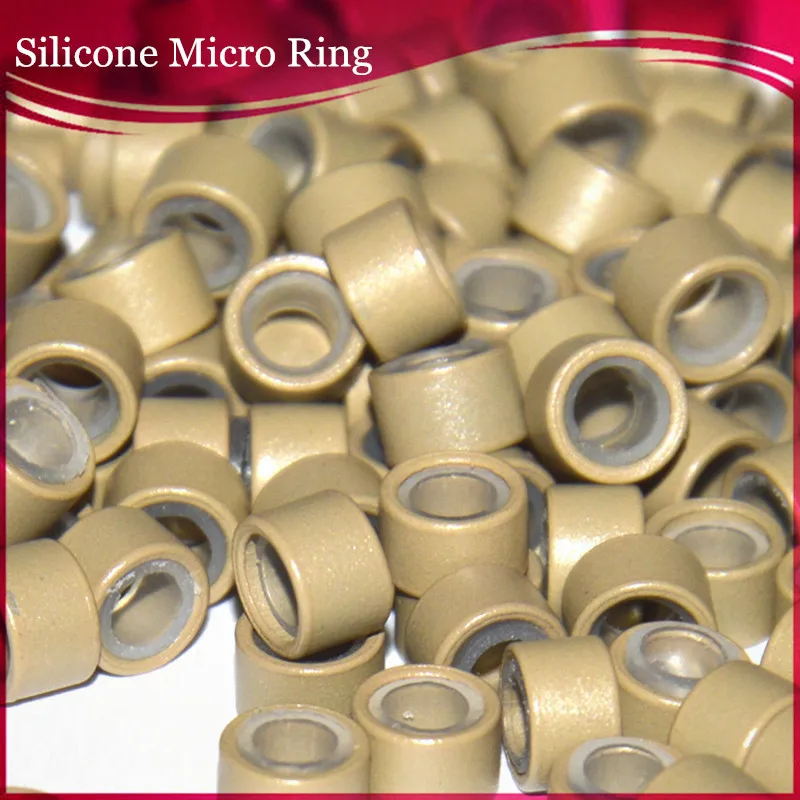 Silicone Micro Ring For Hair Extensions 5.0mmx3.0mmx3.0mm 10000units