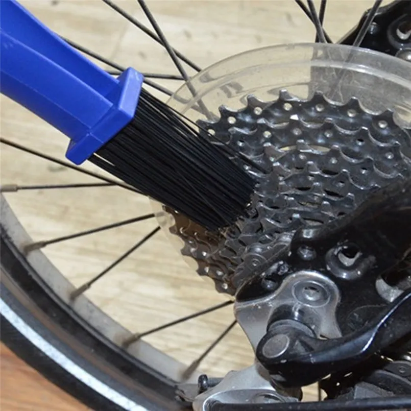Excellent Cycling Motorcycle Bicycle Chain Clean Brush Gear Grunge Brush Cleaner Outdoor Scrubber Tool 2019 Hot sale 10