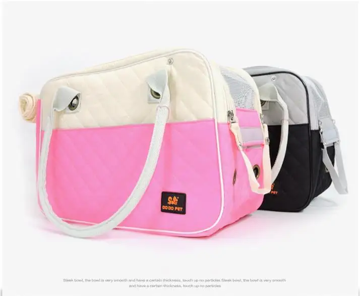 

MDSTOP Winter Fashion Handbag for Dog Cat Carrier Sided Travel Bag for Small Medium Pet Tote Sling Warm Pack Shoulder Holder