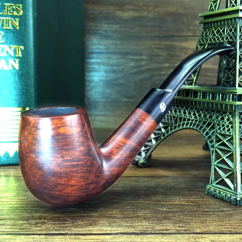 Smoker 6 Smoking Tools Set Briar Tobacco Pipe Handmade Wooden Pipe for