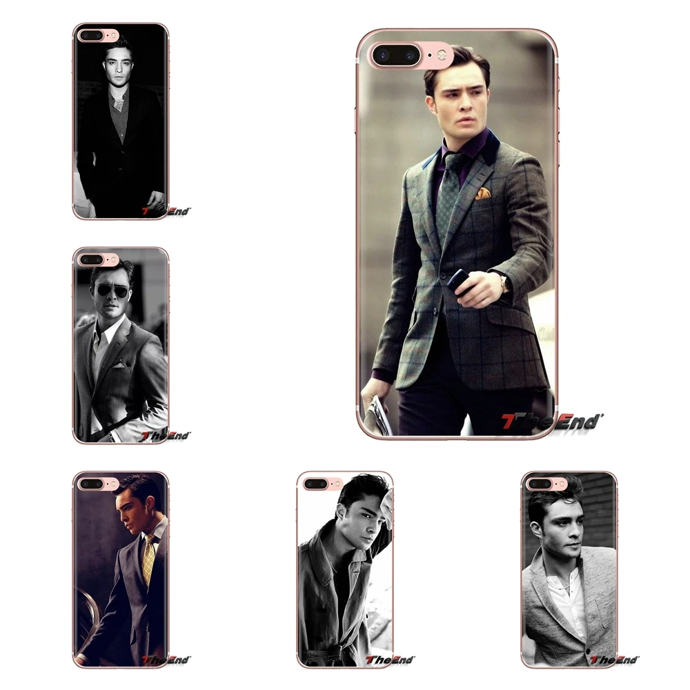 Прозрачные мягкие чехлы Сплетницы Ed Westwick Чак бас для iPod Touch Apple iPhone 4 4S 5 5S SE 5C 6 6S 7 8 X