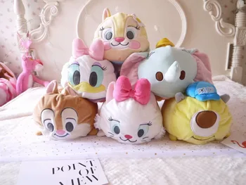 

Cartoon Plush Toy Tsum Marie Cat Dumbo Monster Tissue Box Cover Paper Towel Cases Birthday Gift #1064