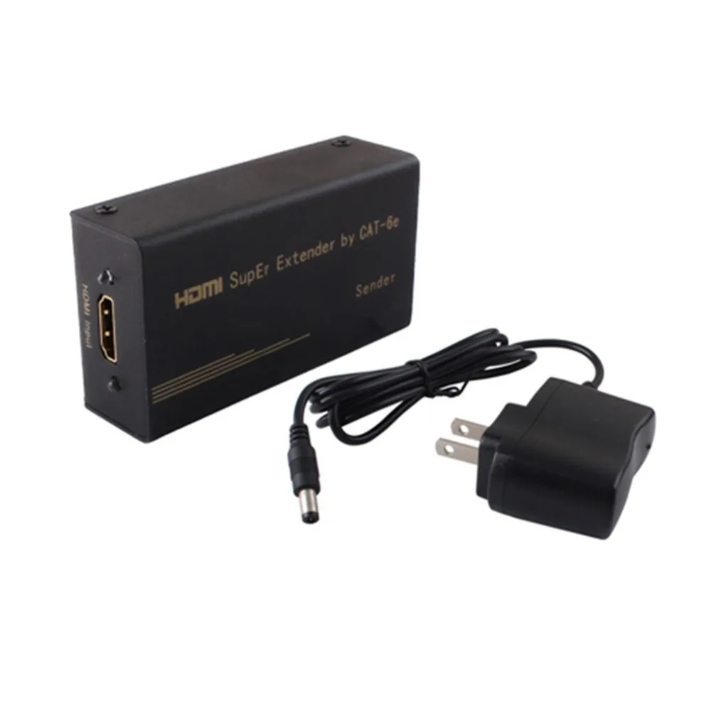 

HDMI Extender Extension 1080P w/ Audio over Single RJ45 LAN Cable 60 Meters High Quality