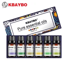 Essential Oils for Diffuser, Aromatherapy Oil Humidifier 6 Kinds Fragrance of Lavender, Tea Tree, Rosemary, Lemongrass, Orange