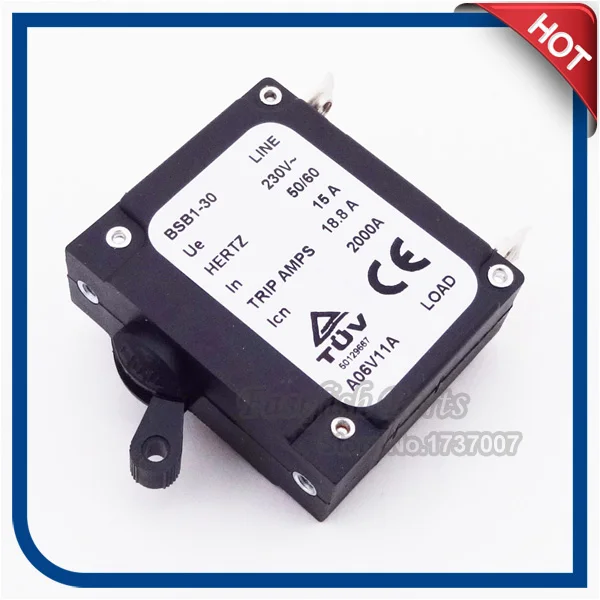230V 15A в китайском генераторном выключателе 18.8A BSB1 30 2000A|breaker|breaker amp |