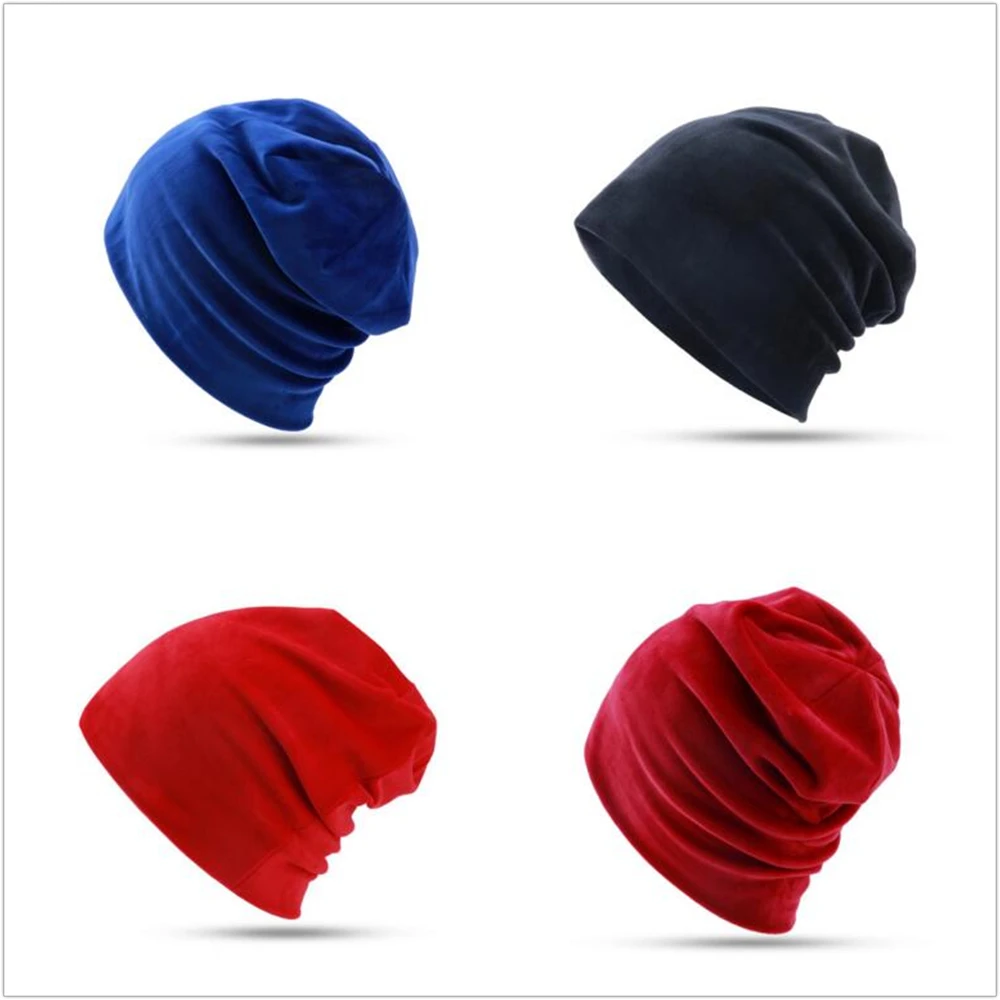 Wearzone мода унисекс бархатная женская зимняя шапка Мужская Skullies Beanies Теплая Зимняя кепка мужская вязаная шапка хип хоп шапка мужская шапка