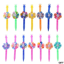 Прямая поставка и Новинка ветряная мельница часы игрушка часы ветер Спиннер детские товары для вечеринки, игрушки подарки May06