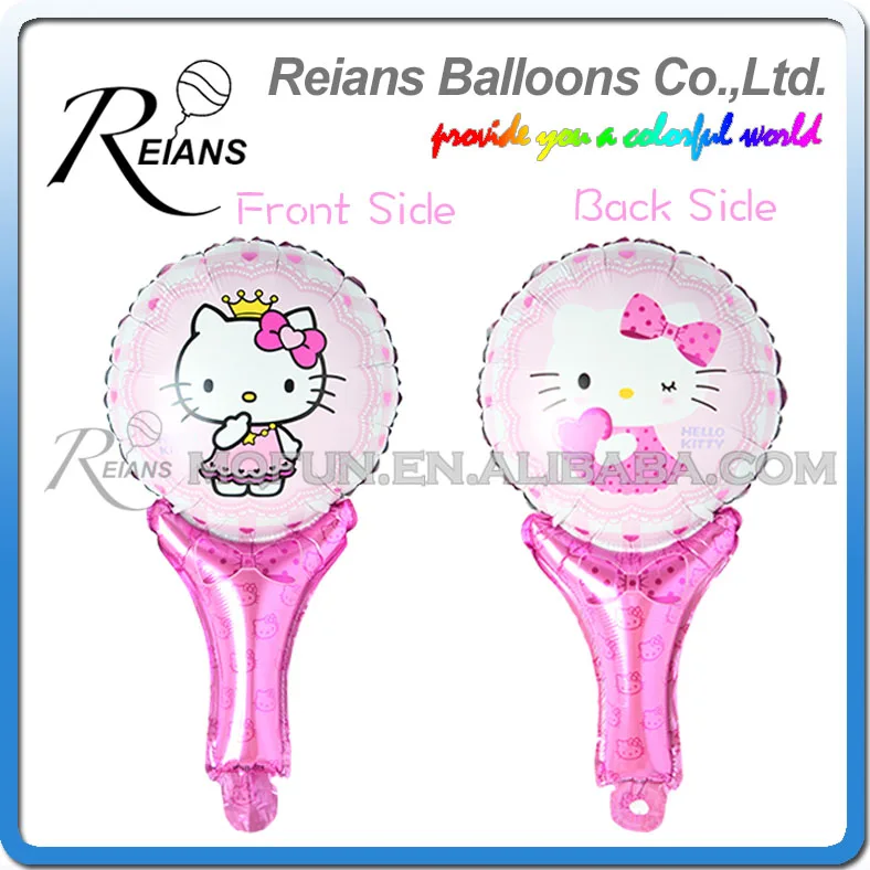 REIANS 51 см дети мультфильм аниме hello kitty рукоять stick партия С Днем Рождения