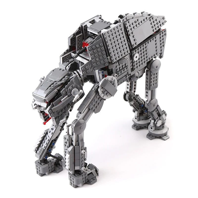 

New 05130 Star Series Wars First Order Heavy Assault Walker Building Block Bricks 75189 toys Children Gifts Compatible legoing