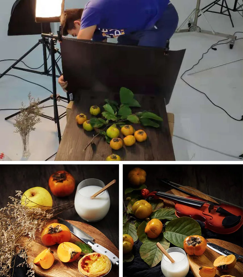 

Ins Photos Backdrop Waterproof Paper Board Food Cake Photography Background 55x83cm / 22x33in DP-141-147