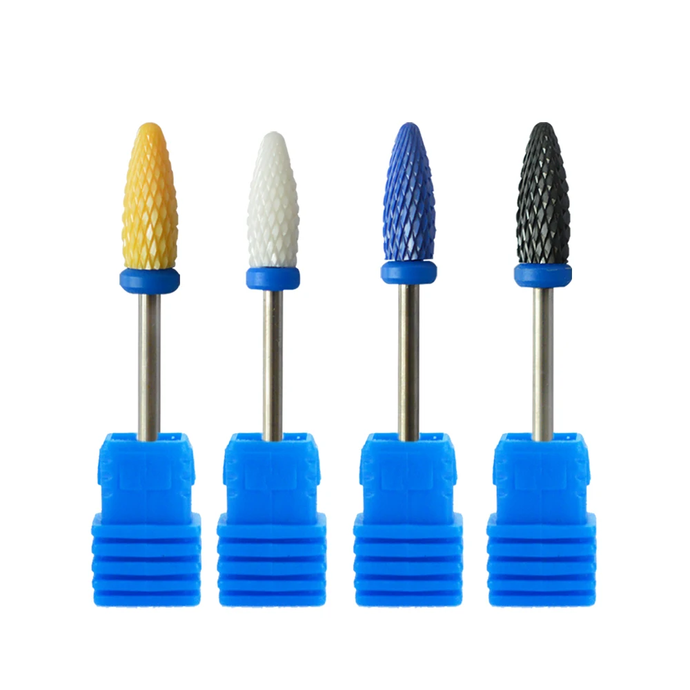 

1pc Ceramic Burr Nail Drill Bit 3/32" Professional Bits For Electric Manicure Pedicure Machine File Nail Art Tools LA460