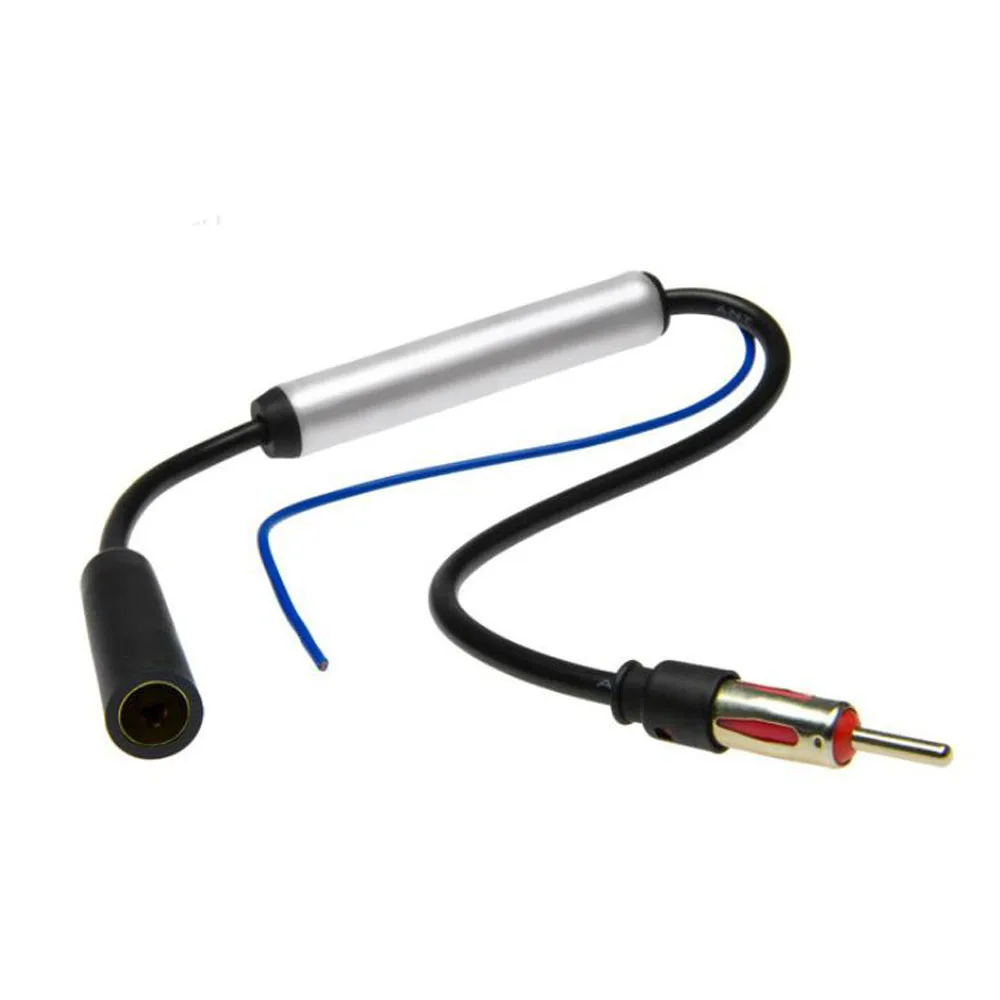 Автомобильный антенный разъем радио FM Встроенный усилитель сигнала удлинитель |