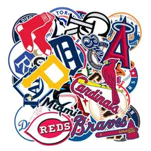 30 шт./лот граффити наклейка s бренд бейсбол наклейка s Скрапбукинг гитара ноутбук багаж мото скейтборд ПВХ водонепроницаемая наклейка