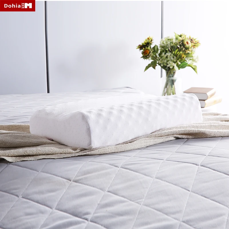 Dohiammk Massage Pillow Neck Latex Foam Pillow Help For Sleep
