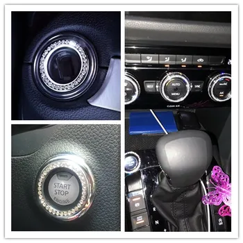 

Car Styling Engine Start Stop Ignition Ring For BMW E87 E81 F20 F21 F31 G31 F11 E61 E60 X1 F48 X2 F39 X3 G01 F25 E83 Accessories