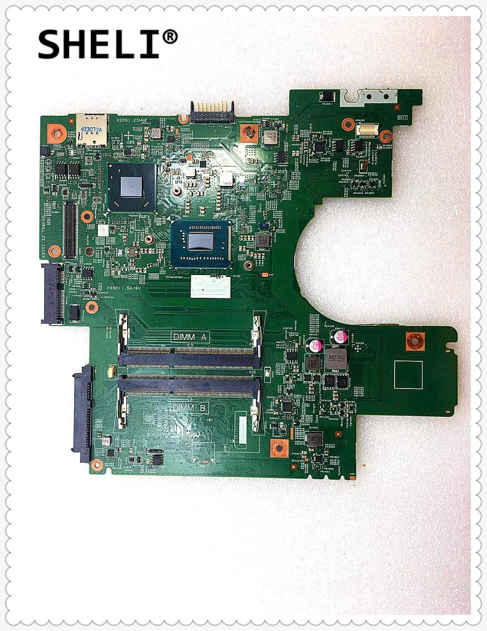 

SHELI FOR Dell Latitude 3330 E3330 Laptop Motherboard W/ 1017U CPU 2P5V3 02P5V3 CN-02P5V3 12275-1