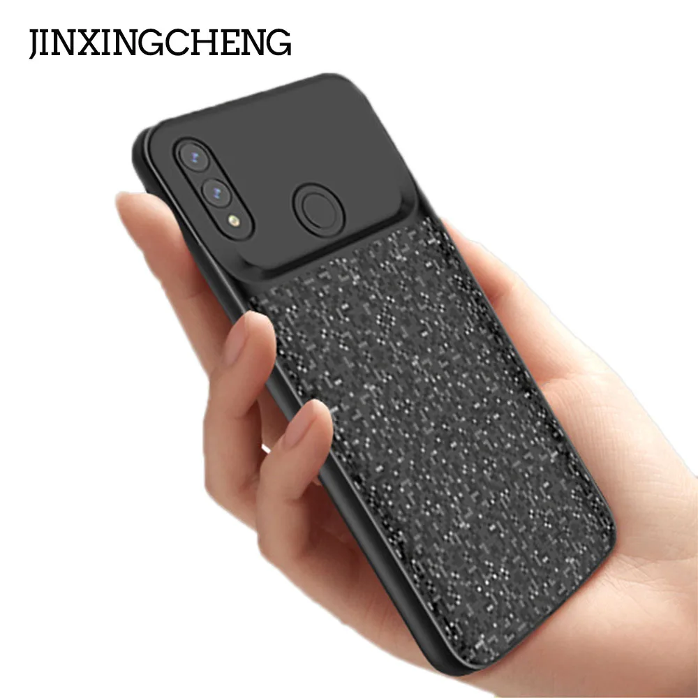 

JINXINGCHENG 2019 New Battery Charger Cover for Huawei Honor 8X 5000mah Back Clip Battery Fast Charger Silicone Case