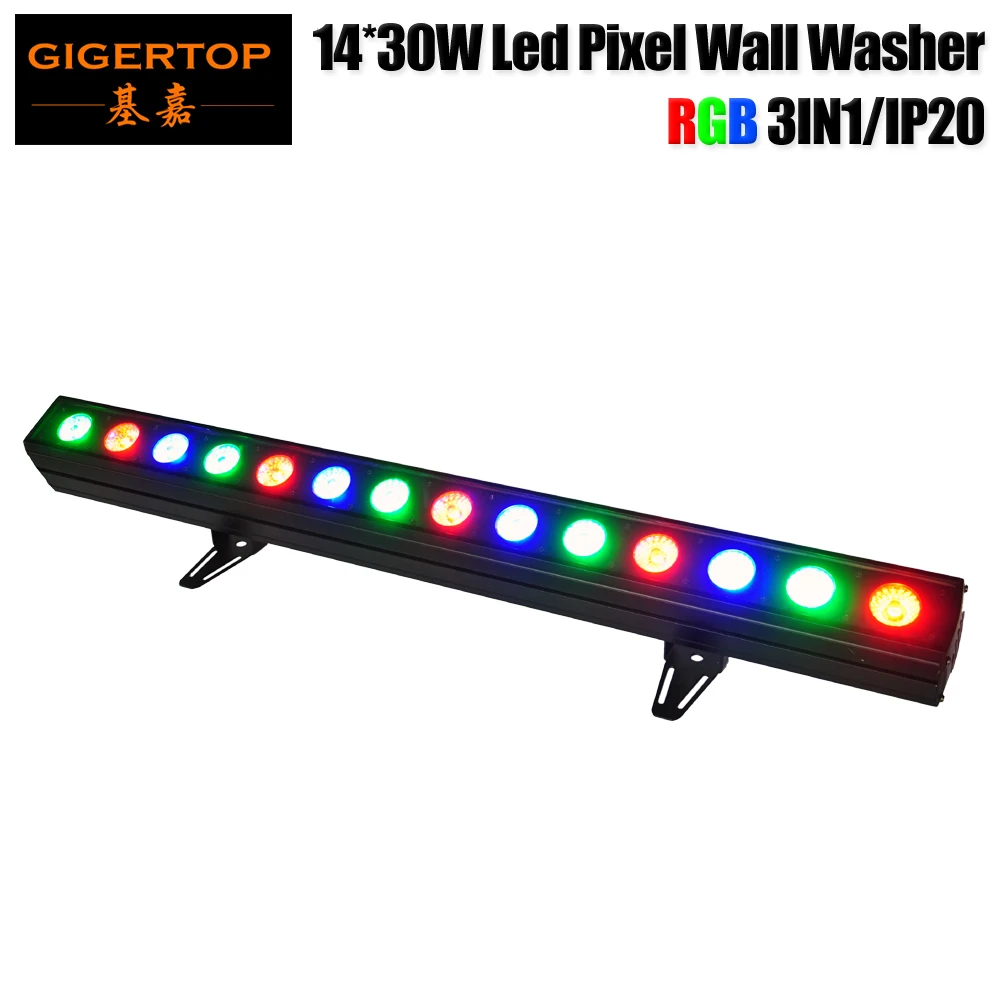 Gigertop TP-WP1430B 14x30W RGB Triple Color Indoor Led Pixel Wall Washer Lighting Non Waterproof Double Cooling Fan System IP20 | Освещение