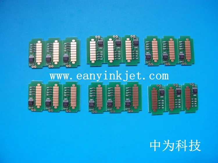 

Compatible chip for Roland AJ 1000 printer cartridge chip wide format printer cartridge chip for Roland aj 1000 (1set 4 color)
