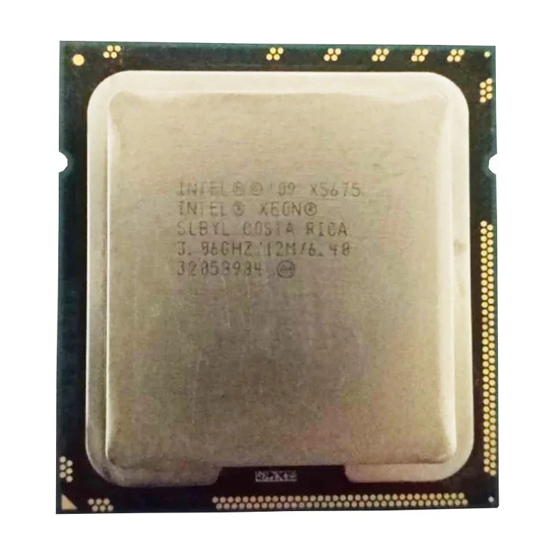 

Intel Xeon Processor X5675 (12M Cache, 3.06 GHz, 6.40 GT/s Intel QPI) LGA 1366 x5675 six core Server CPU