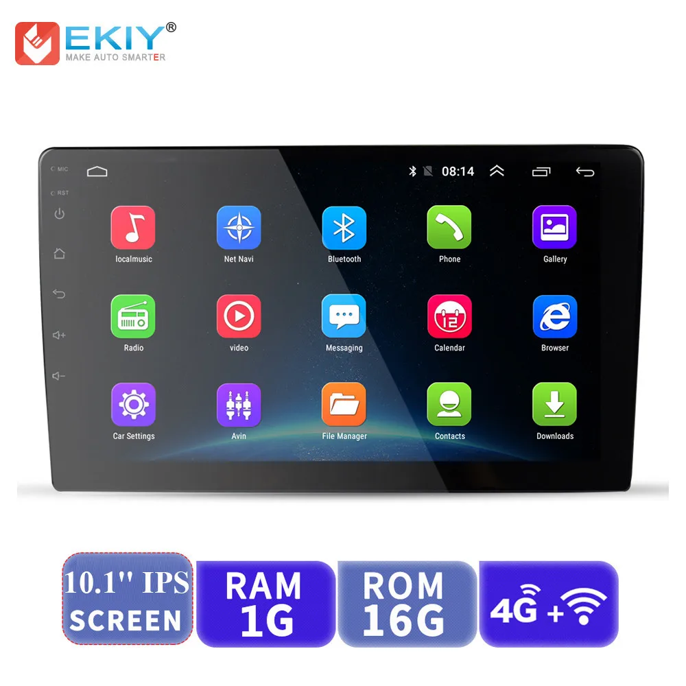 EKIY 10 1 Inch IPS Android font b Car b font Multimedia Player No 2 Din