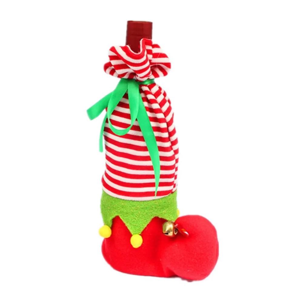 2018 Santa Gift Sock Christmas Decoration Satin Children