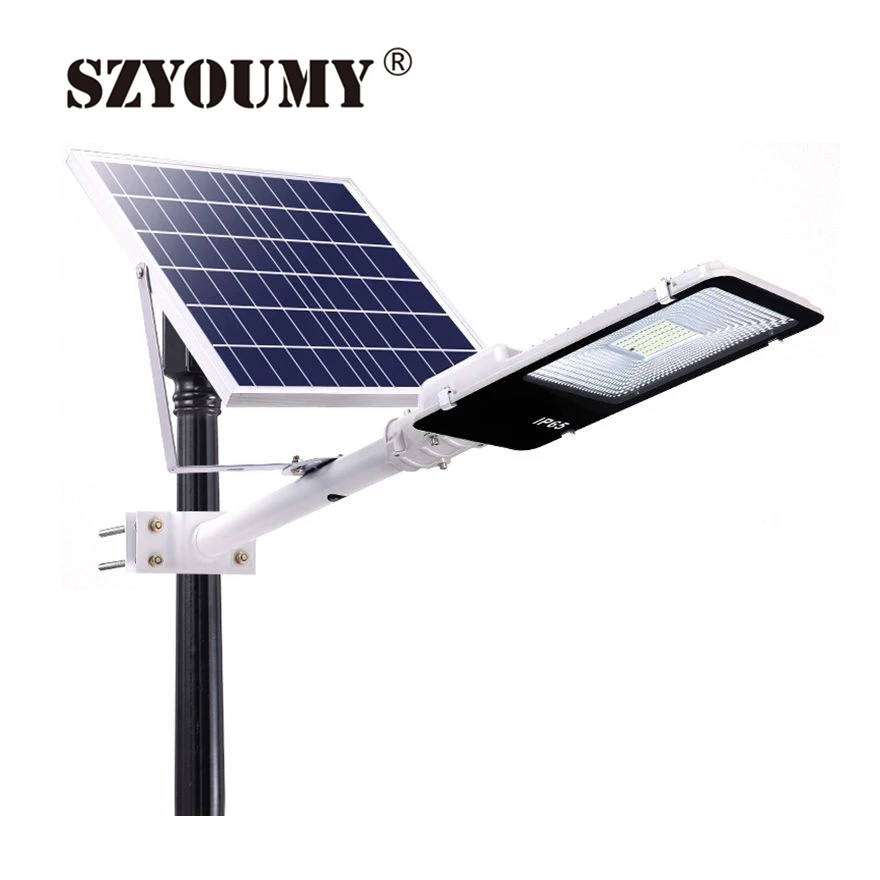 

SZYOUMY Led Solar Street light Outdoor Led Solar Light Waterproof Solar Panel Remote Control 200W Solar Led Street Garden Light