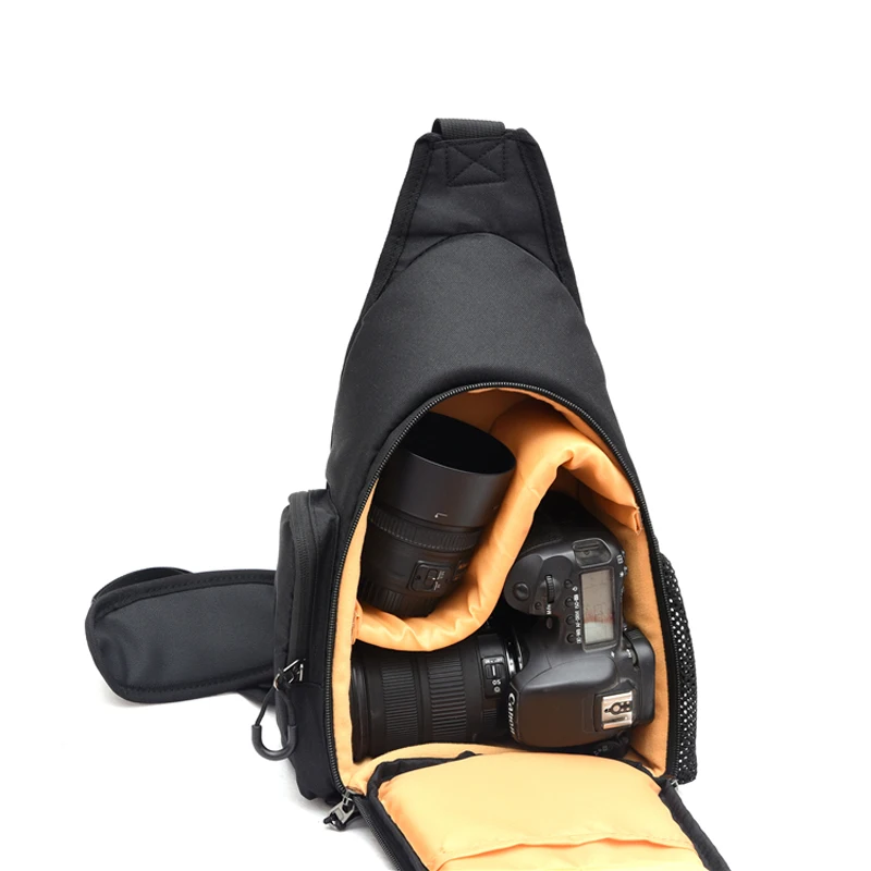 Bolsa de Ombro Case para Canon Câmera Mochila Mensageiro Bolsa Peito Eos 1500d 200d 70d 1300d 1200d 80d 800d 650d Fr-750d 700d - Image 4
