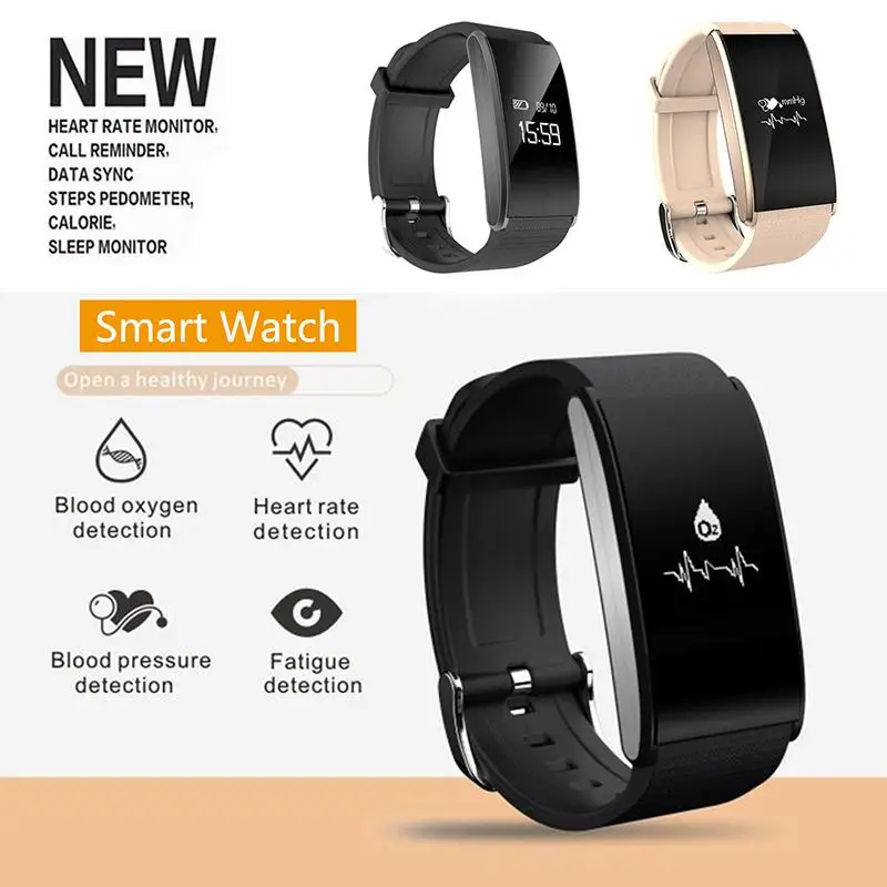 

i6 plus Smart Band Sports Watch Heart Rate Monitor Blood Pressure Detection blood oxygen monitoring Bracelet with Remote camera