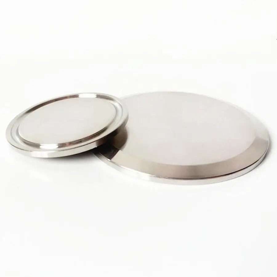 

3" Tri Clamp SUS 304 Stainless Sanitary Tri-Clover TC Blind Cover End Cap Home Brew Wine Ferrule OD 91mm